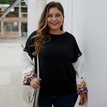 Load image into Gallery viewer, 2019 autumn winter plus size tops for women knitwear long sleeve casual loose sweater large knit pullover yellow 5XL 6XL 7XL 8XL