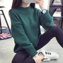 Load image into Gallery viewer, Sweater Female 2019 Autumn Winter Cashmere Knitted Women Sweater And Pullover Female Tricot Jersey Jumper Pull Femme