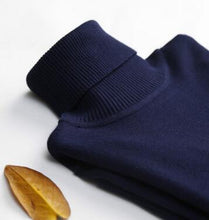 Load image into Gallery viewer, Women Knitted Sweaters 2019 Autumn Winter Turtleneck Pullovers Stretch Tops Black Red White Femme Pull Ladies Clothing Stretch