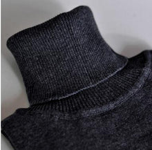 Load image into Gallery viewer, Women Knitted Sweaters 2019 Autumn Winter Turtleneck Pullovers Stretch Tops Black Red White Femme Pull Ladies Clothing Stretch