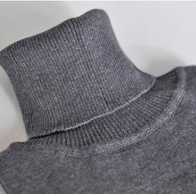 Load image into Gallery viewer, Women Knitted Sweaters 2019 Autumn Winter Turtleneck Pullovers Stretch Tops Black Red White Femme Pull Ladies Clothing Stretch