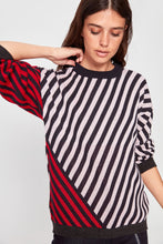 Load image into Gallery viewer, Trendyol With Color Block Stripe Sweater Sweater TWOAW20KZ0589
